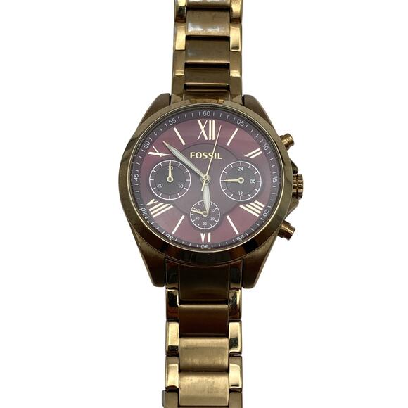 Fossil Accessories - Fossil Modern Courier Chronograph Women's Watch 36mm - New Battery Wrist 5.5" WR